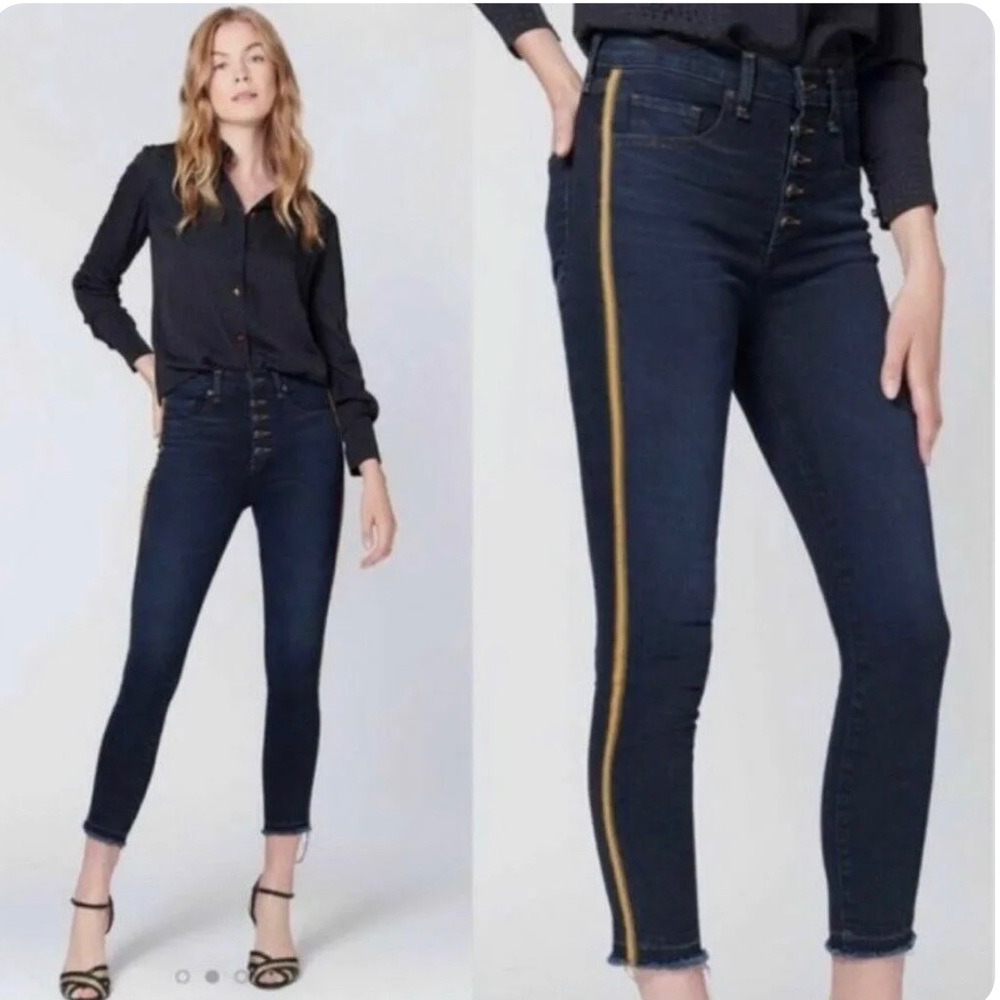 Brand new VERONICA BEARD 'Debbie' Jean size 24 dark slate shade